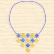 Rhombic Drop Necklace