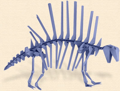 Skeleton of Dimetrodon