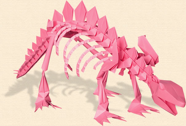 Skeleton of Stegosaurus