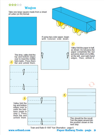 Paper Railway Train Book preview